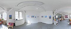 Ausstellung: 6. Kieler Ateliertage 2011, VR-Panoramafoto des Ateliers.