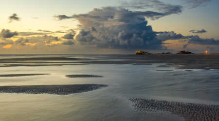Abendwolken über Sankt Peter Ording