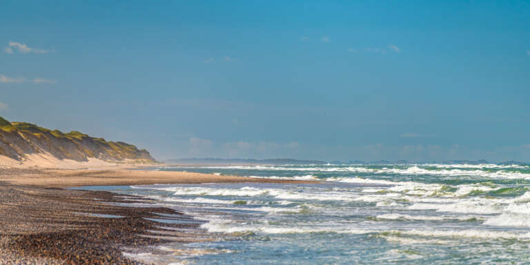 Brandung der Nordsee in Jütland