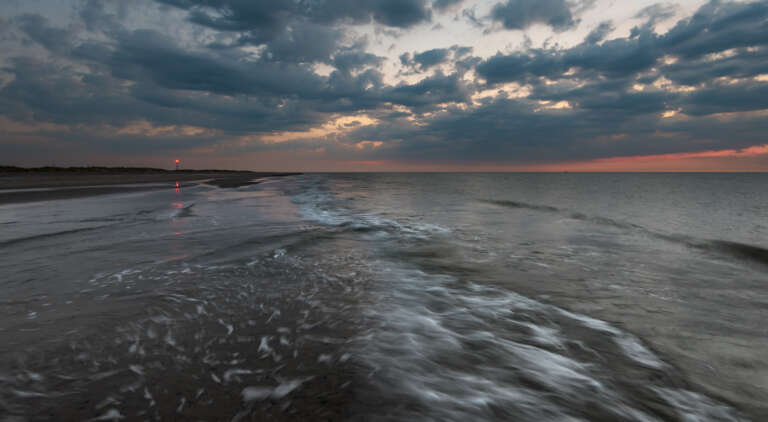 Leuchtturm am abendlichen Skagerak