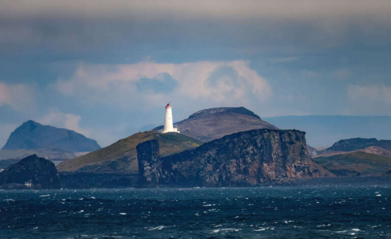 Leuchtturm Reykjanestá im Süden