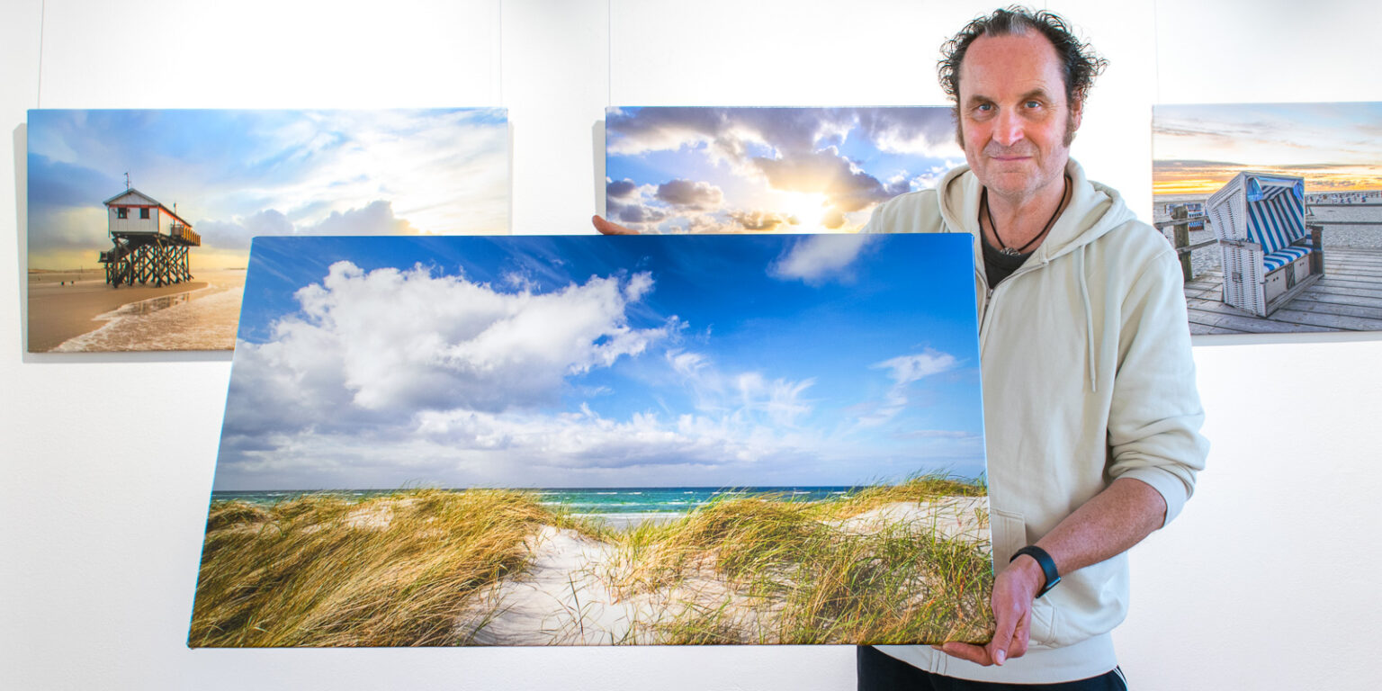 Vom Foto zum Bild. Das Ziel ist immer das Bild an der Wand. Meeresfotografie für Ihre Wände.