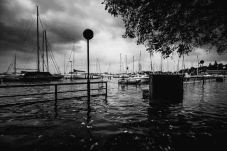 Sturmflut Ostsee 2023.