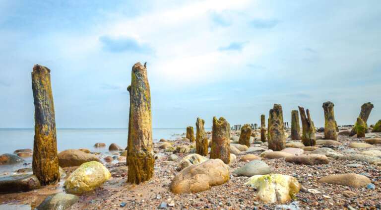 Verwitterung an der Ostsee