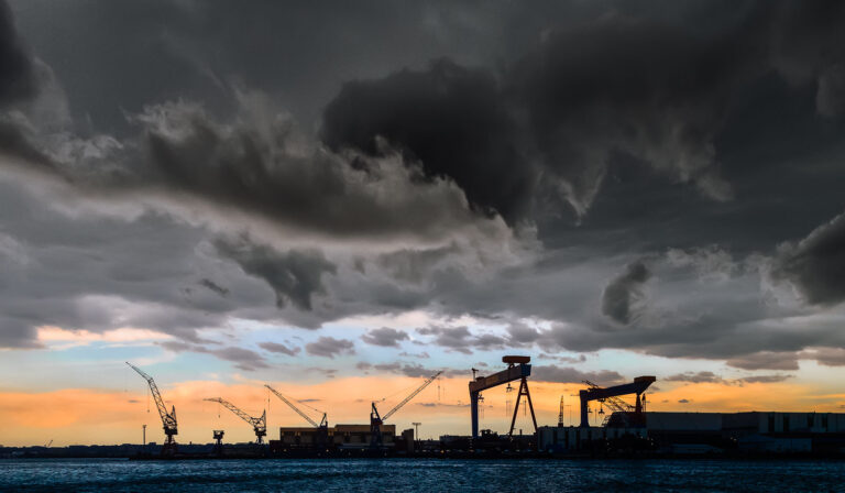 Gewitterwolken über HDW